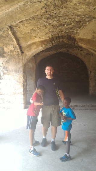 The acoustics were amazing. You can clap down at the bottom of the hill and they can hear it at the top of the hill in the palace.